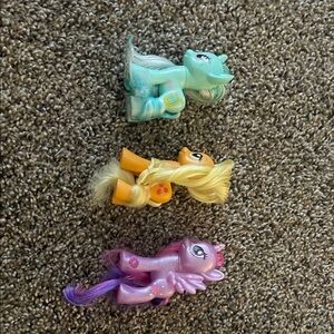 MLP G4 Ponies Twilight Sparkle, Apple Jack, Lyra Hearts